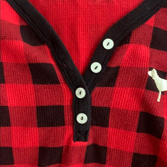 Victorias Secret Pink Check Buffalo Pjs XS - Picture 4 of 5
